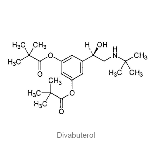 Структурная формула Дивабутерол