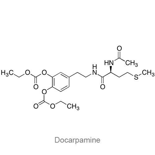 Структурная формула Докарпамин
