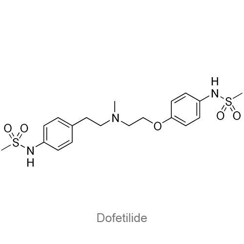 Структурная формула Дофетилид