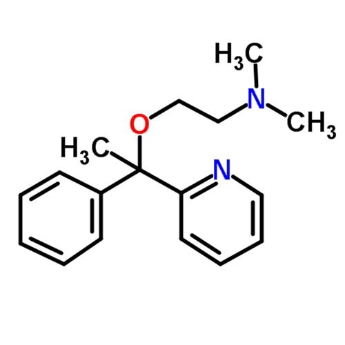 Структурная формула Доксиламин