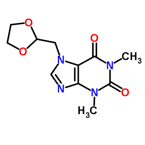 Структурная формула Доксофиллин