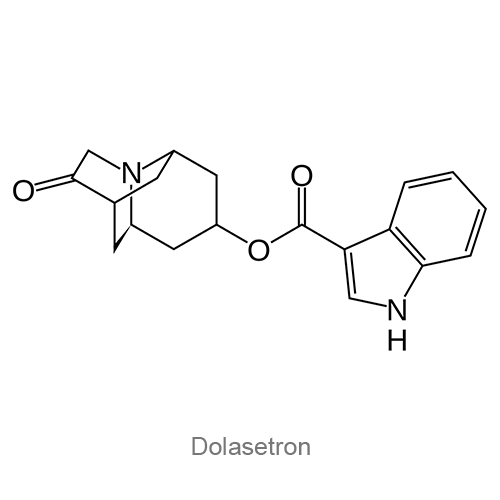 Доласетрон структурная формула
