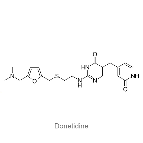 Структурная формула Донетидин