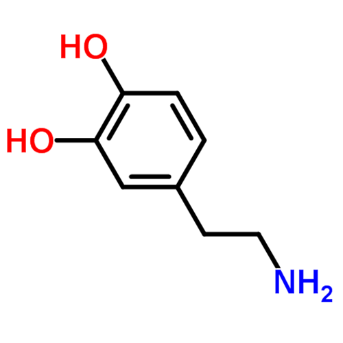 Допамин структурная формула