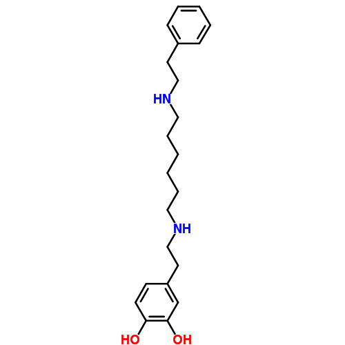 Структурная формула Допексамин