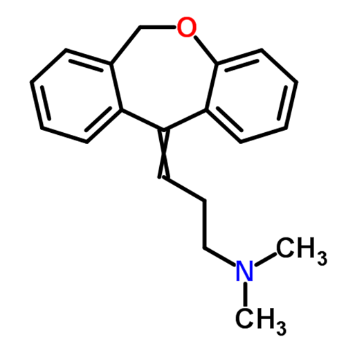 Структурная формула Доксепин