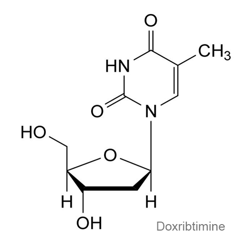 Структурная формула Доксрибтимин