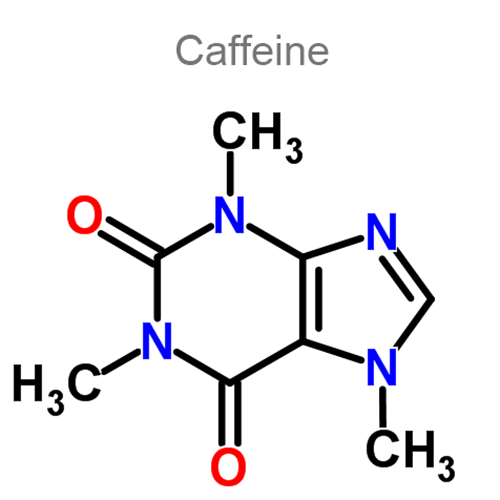 Структурная формула 2 Дротаверин + Кофеин + Напроксен + Парацетамол + Фенирамин