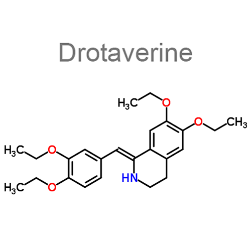 Дротаверин + Метамизол натрия структурная формула