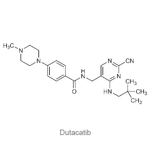 Структурная формула Дутакатиб