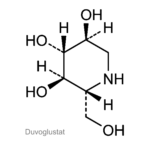 Структурная формула Дувоглустат