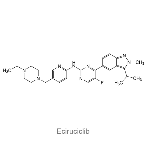 Структурная формула Эцируциклиб