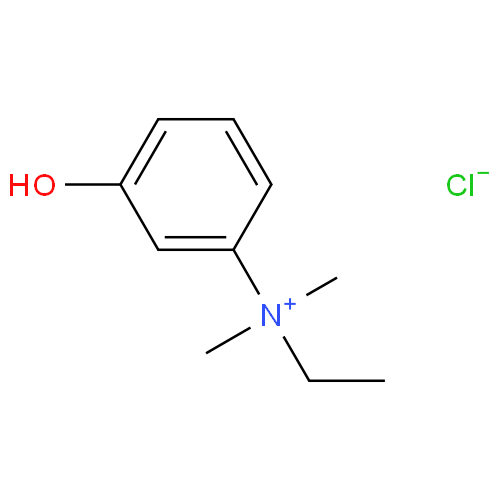 Эдрофония хлорид структурная формула