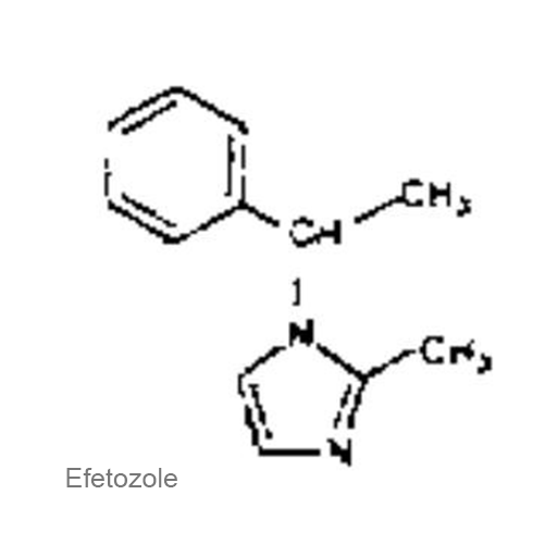 Структурная формула Эфетозол