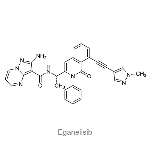 Структурная формула Эганелисиб