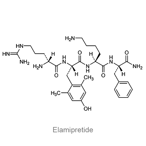 Структурная формула Эламипретид
