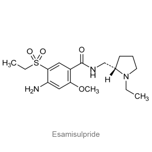 Структурная формула Эсамисульприд