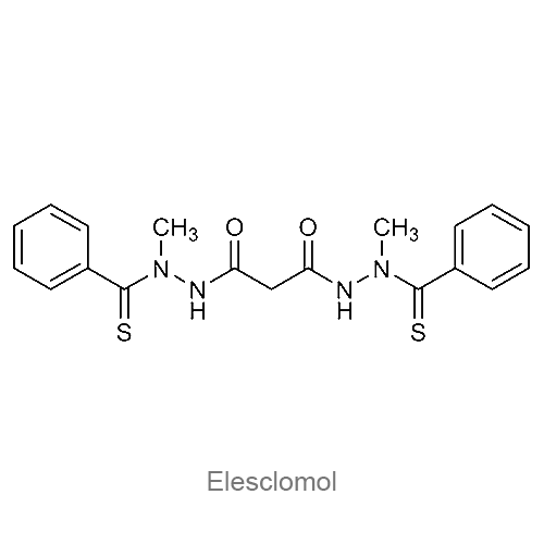 Структурная формула Элескломол