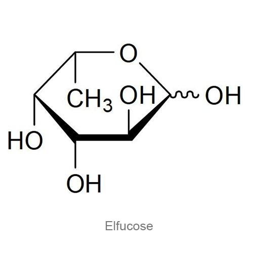Структурная формула Эльфукоза