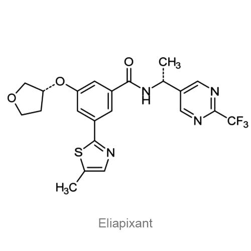 Структурная формула Элиапиксант