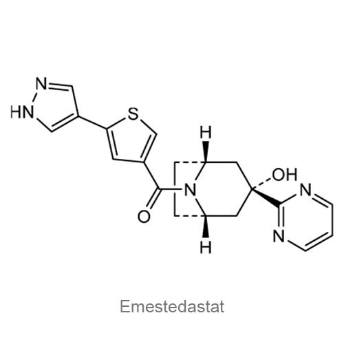 Структурная формула Эместедастат