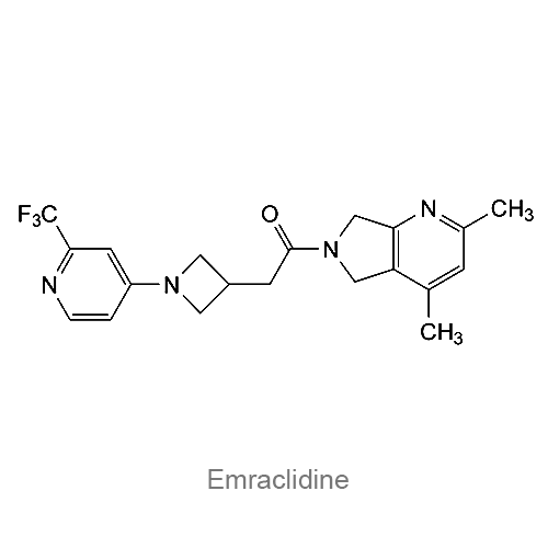 Структурная формула Эмраклидин