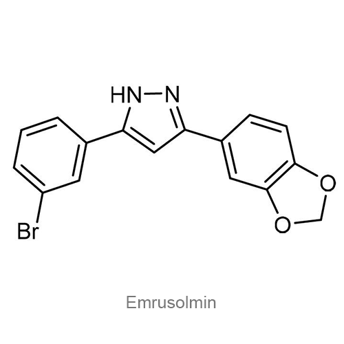 Структурная формула Эмрусолмин