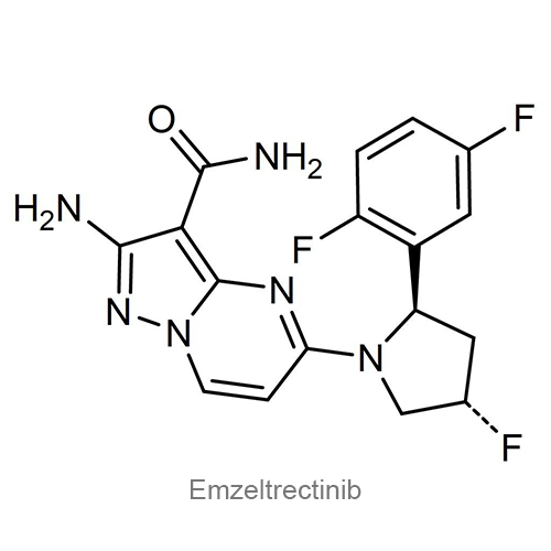 Структурная формула Эмзелтректиниб