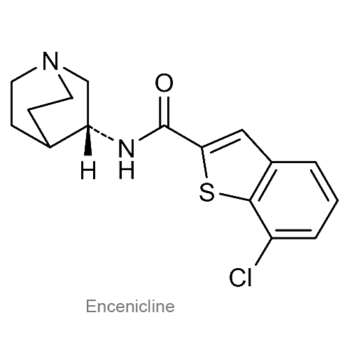 Структурная формула Энцениклин