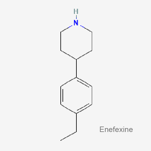 Структурная формула Энефексин