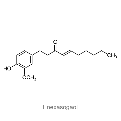 Энексасогаол структурная формула