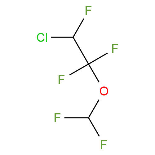 Энфлуран структурная формула