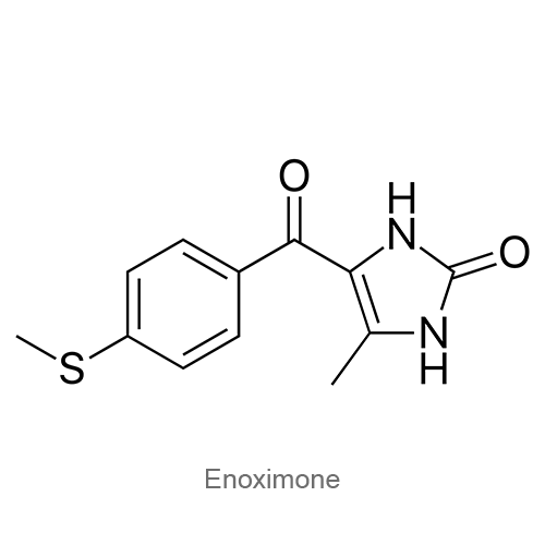 Эноксимон структурная формула