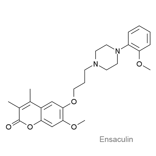 Структурная формула Энсакулин