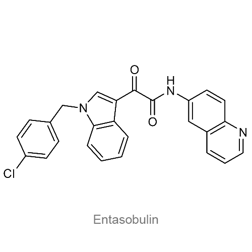 Структурная формула Энтасобулин