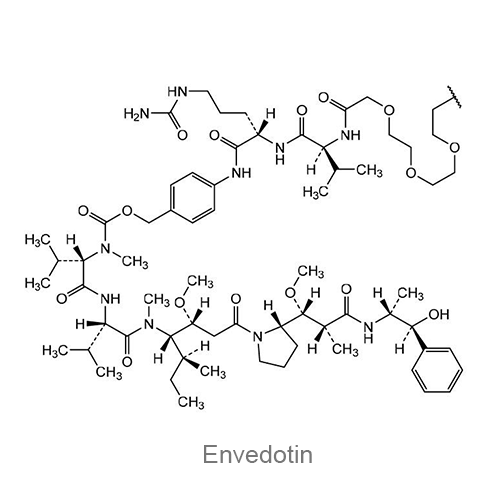 Структурная формула Энведотин