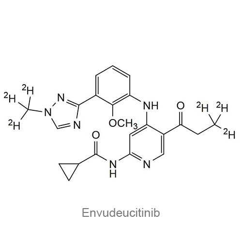 Структурная формула Энвудеуцитиниб