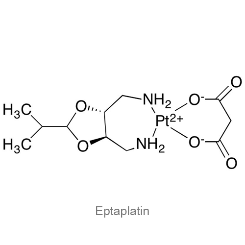Эптаплатин структурная формула