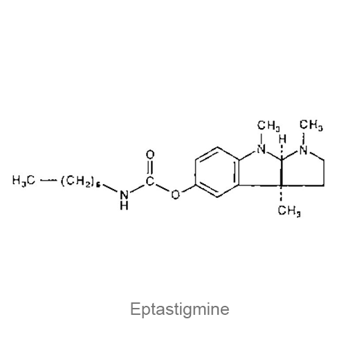 Структурная формула Эптастигмин
