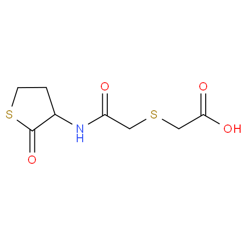 Эрдостеин структурная формула
