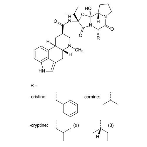 Структурная формула Эрголоида мезилат