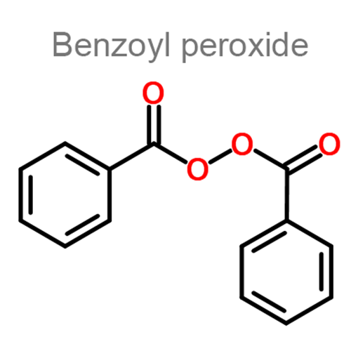 Структурная формула 2 Эритромицин + Бензоила пероксид