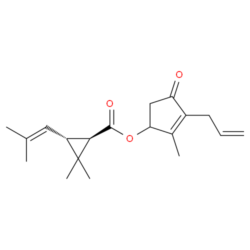 Структурная формула Эсбиотрин