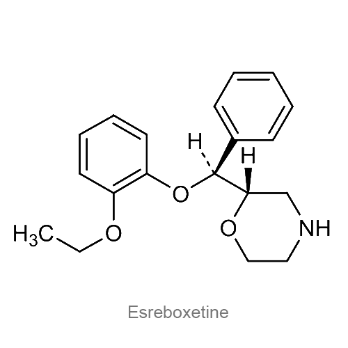 Структурная формула Эсребоксетин