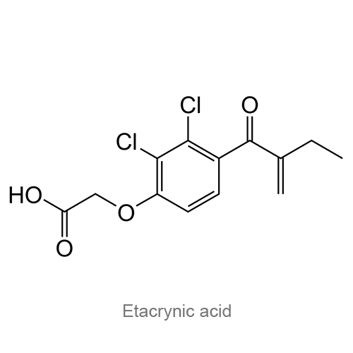 Структурная формула Этакриновая кислота