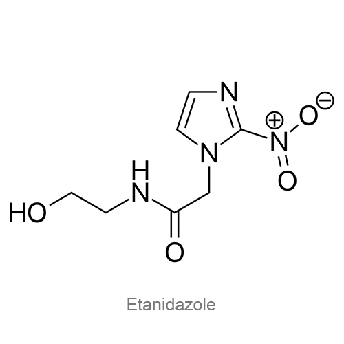 Структурная формула Этанидазол
