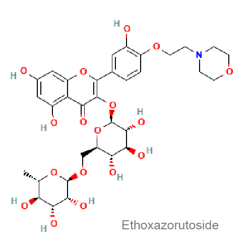 Этоксазорутозид структурная формула