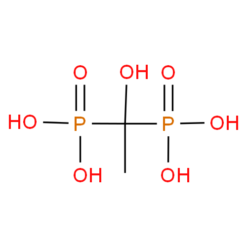 Этидроновая кислота структурная формула
