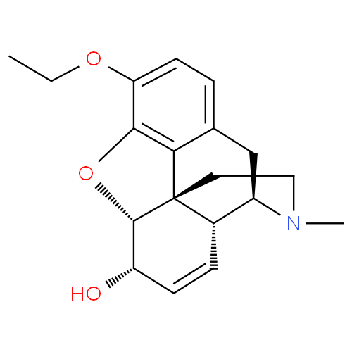 Этилморфин структурная формула