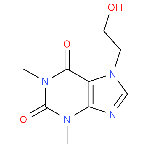 Этофиллин структурная формула